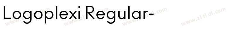 Logoplexi Regular字体转换